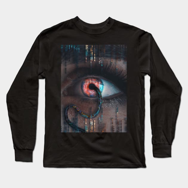 The Eye Long Sleeve T-Shirt by Marischa Becker